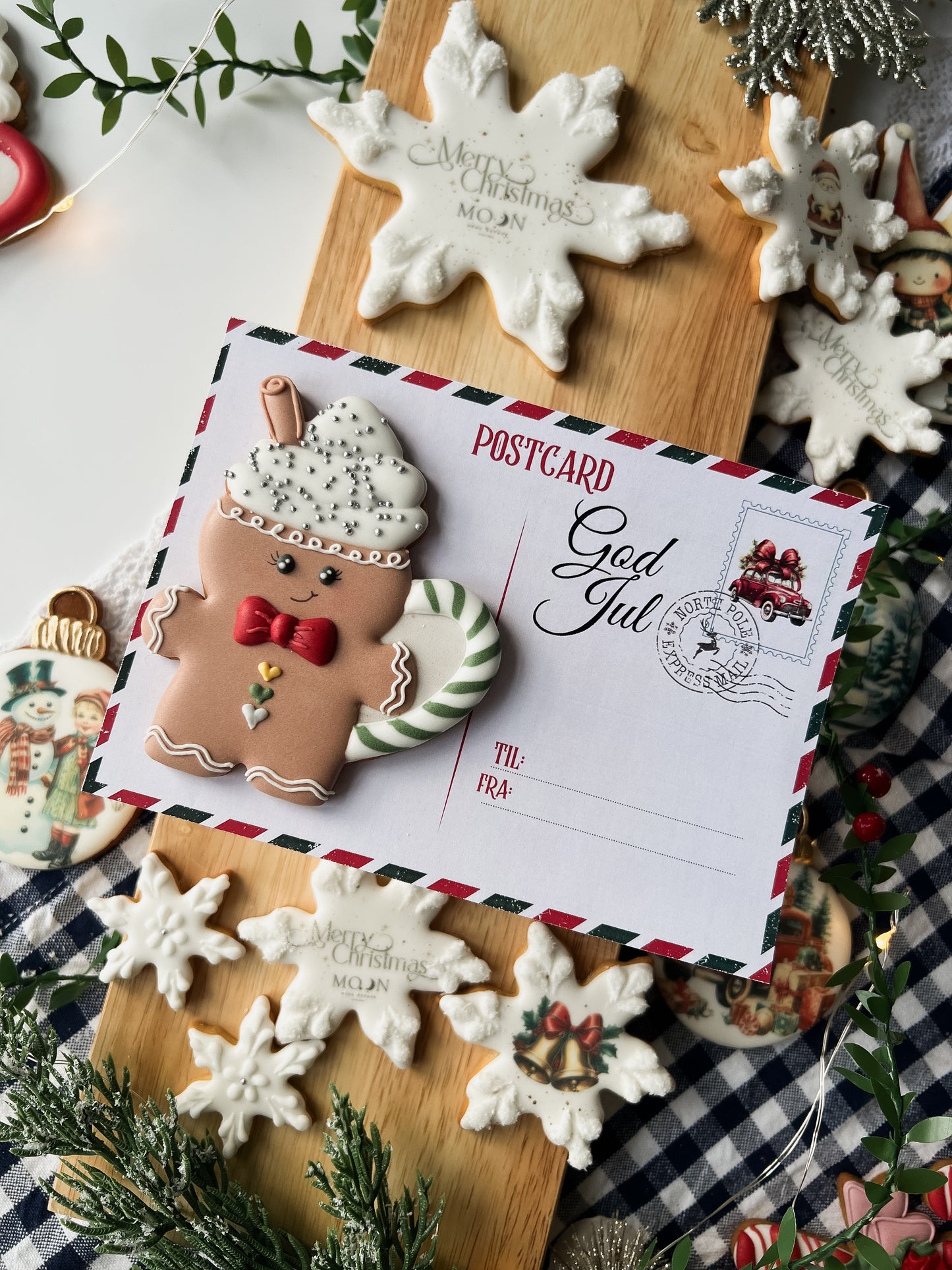 Julekjeks Pepperkakekrus