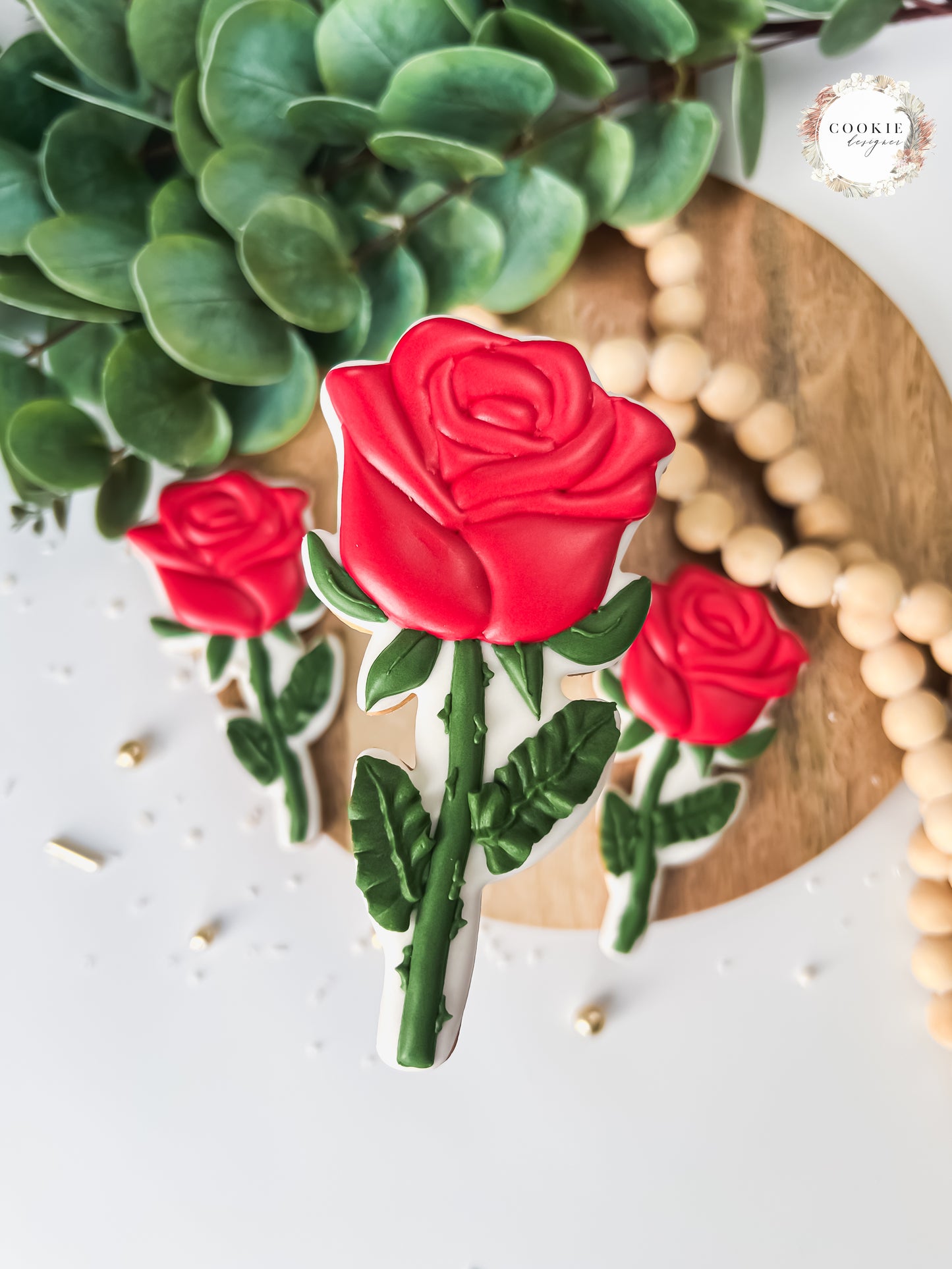 Valentineskjeks Rose