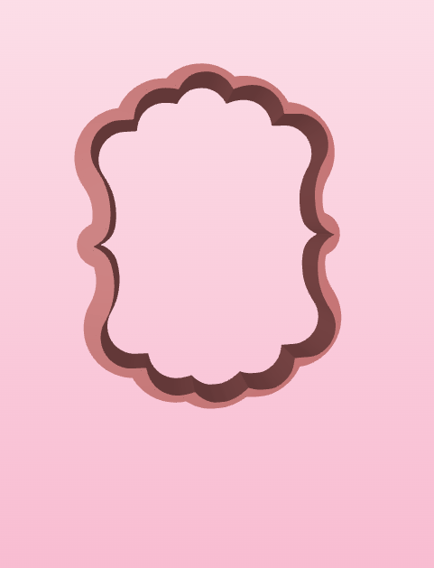 Utstikker Fancy form nr 6