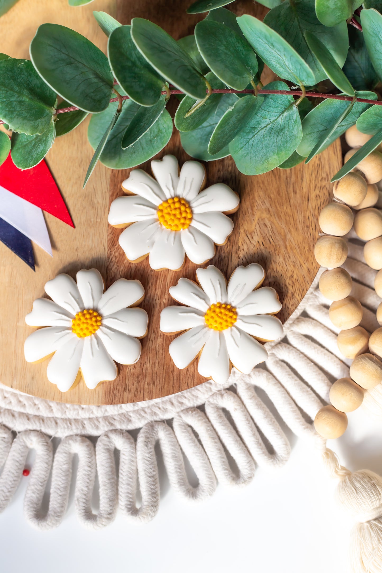 17. mai cookie- blomst