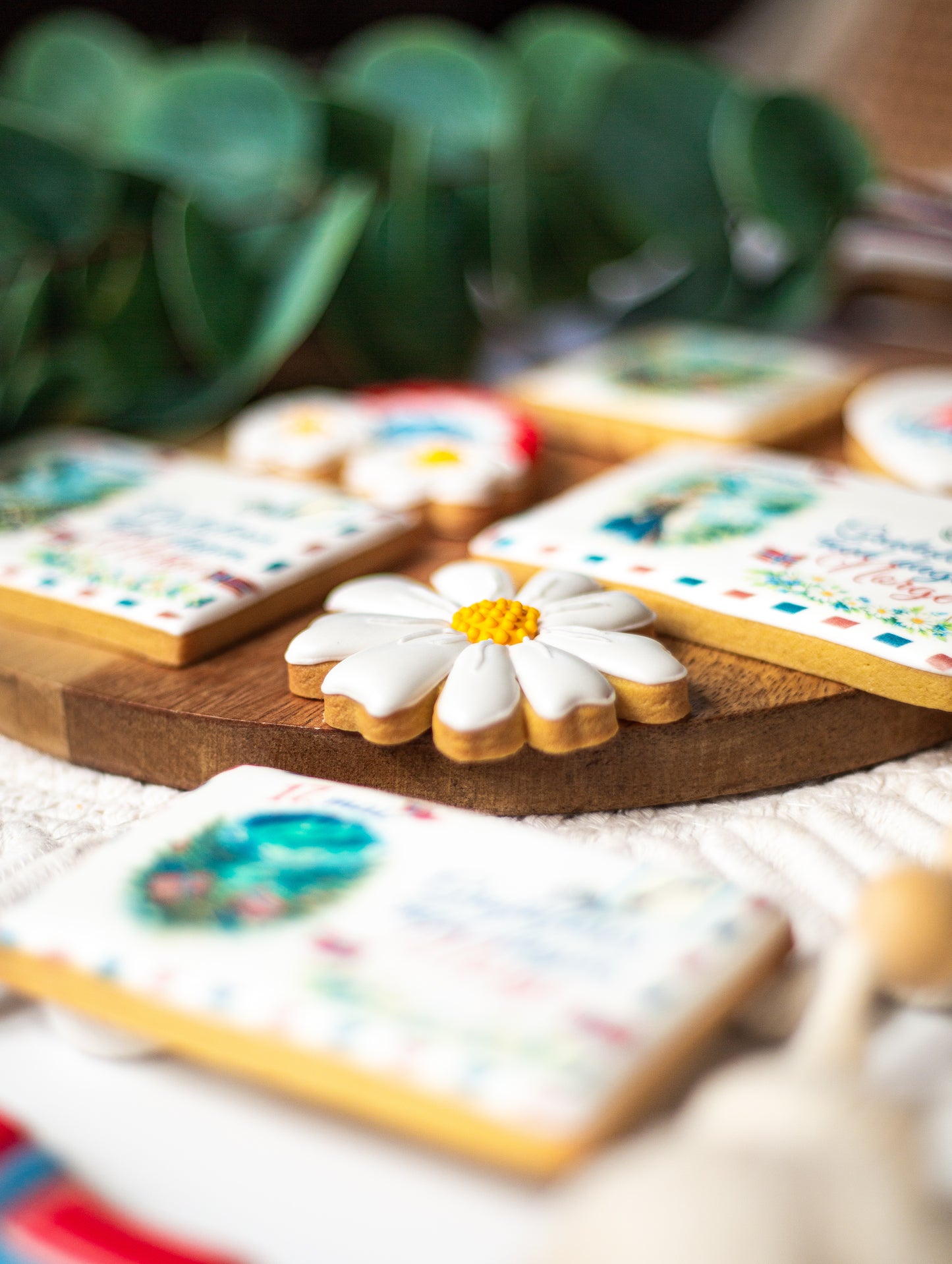 17. mai cookie- blomst