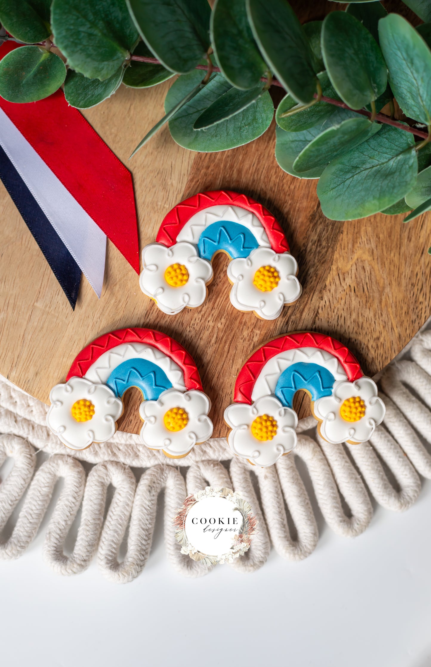 17. mai cookie - regnbue
