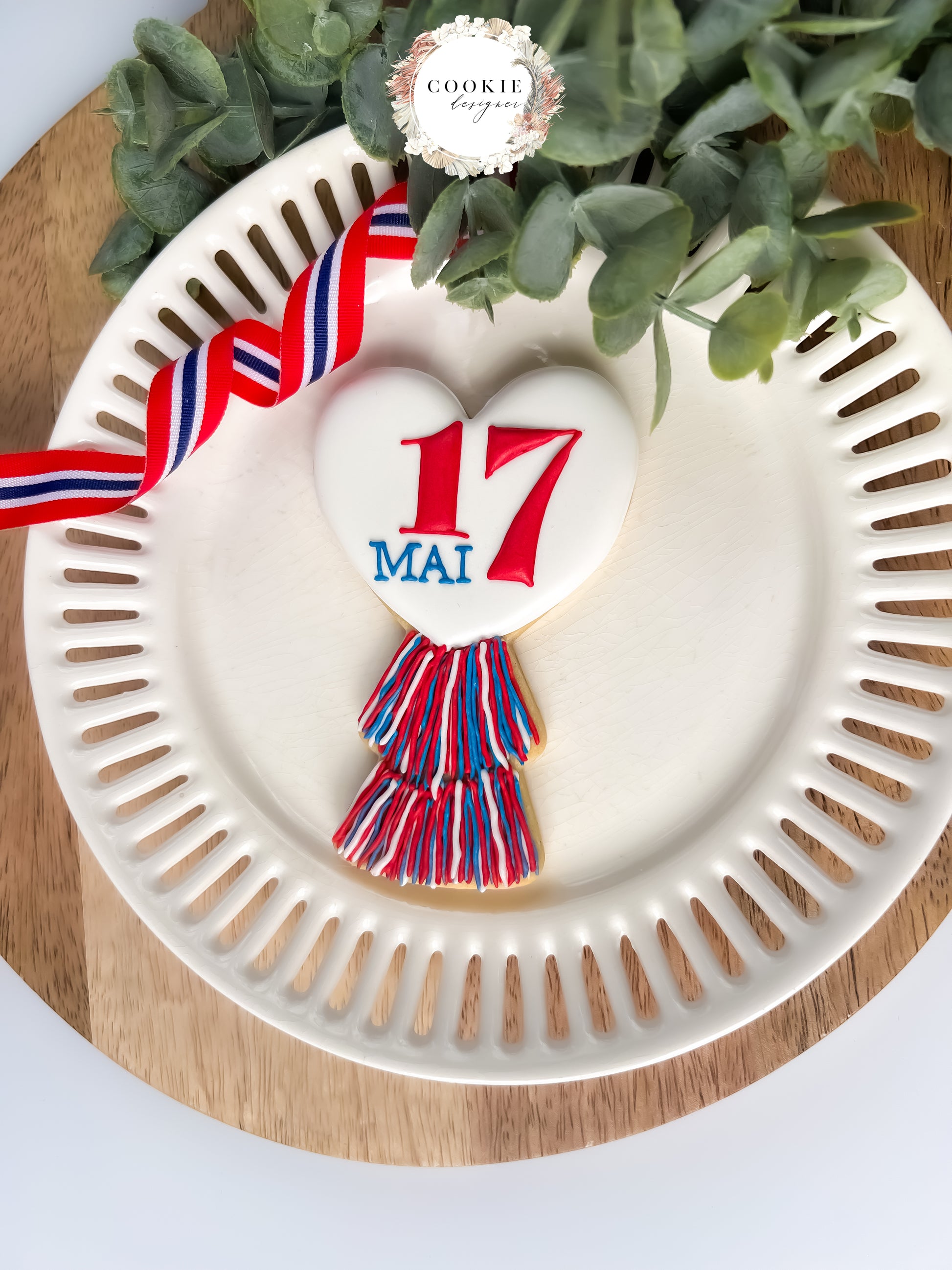 kjeks cookies kake bordpynt 17 mai bord 