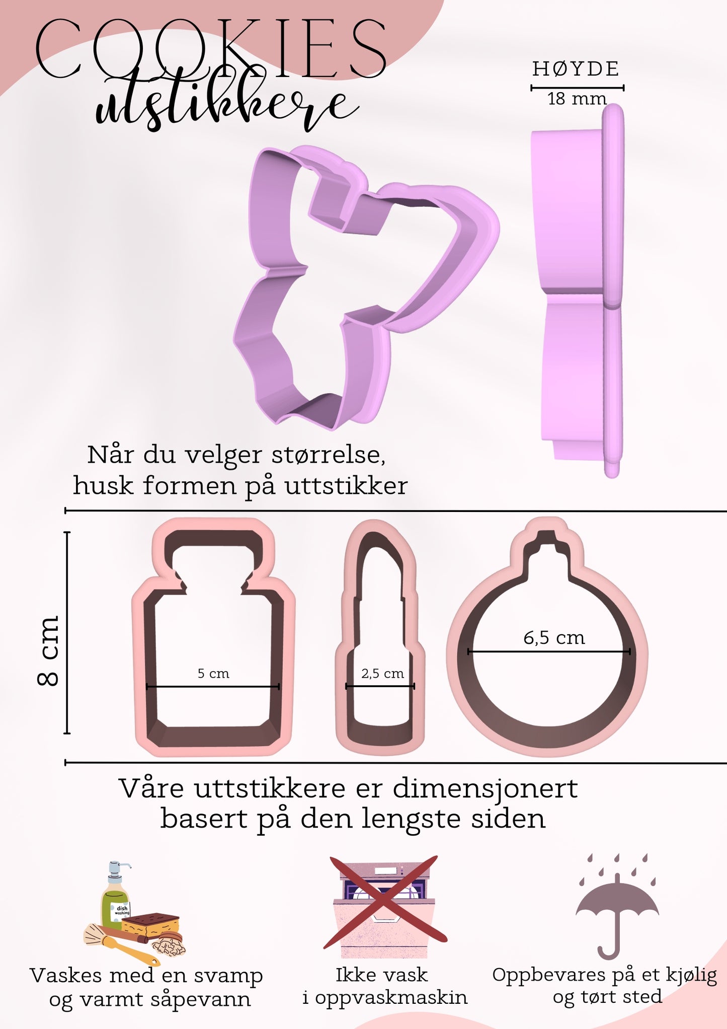 Utstikker Klassisk form nr 2