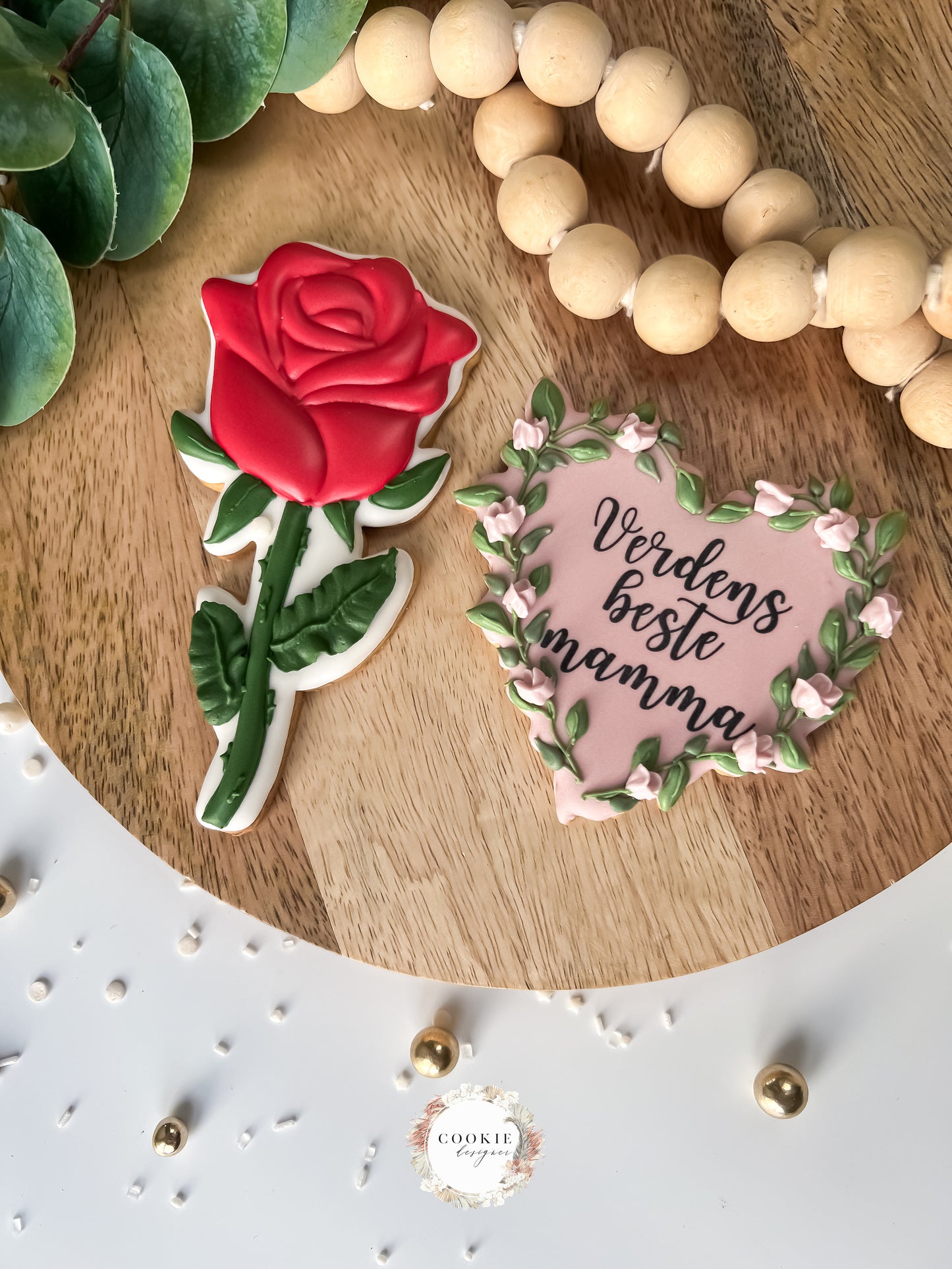 Morsdags kjeks Rose