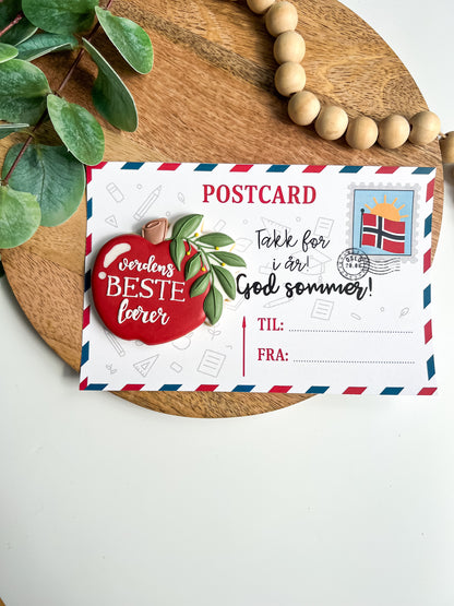 Eple Verdens beste lærer Kjeks