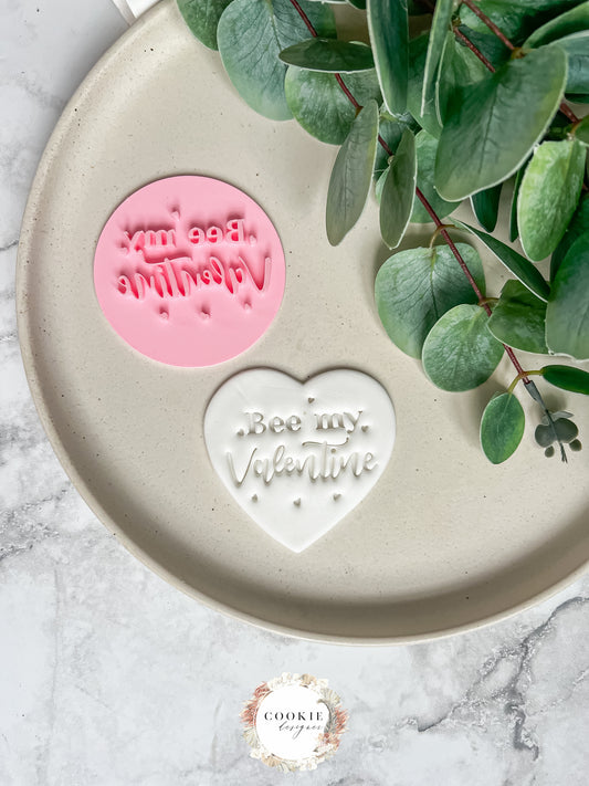 Bee my valentine Stamp