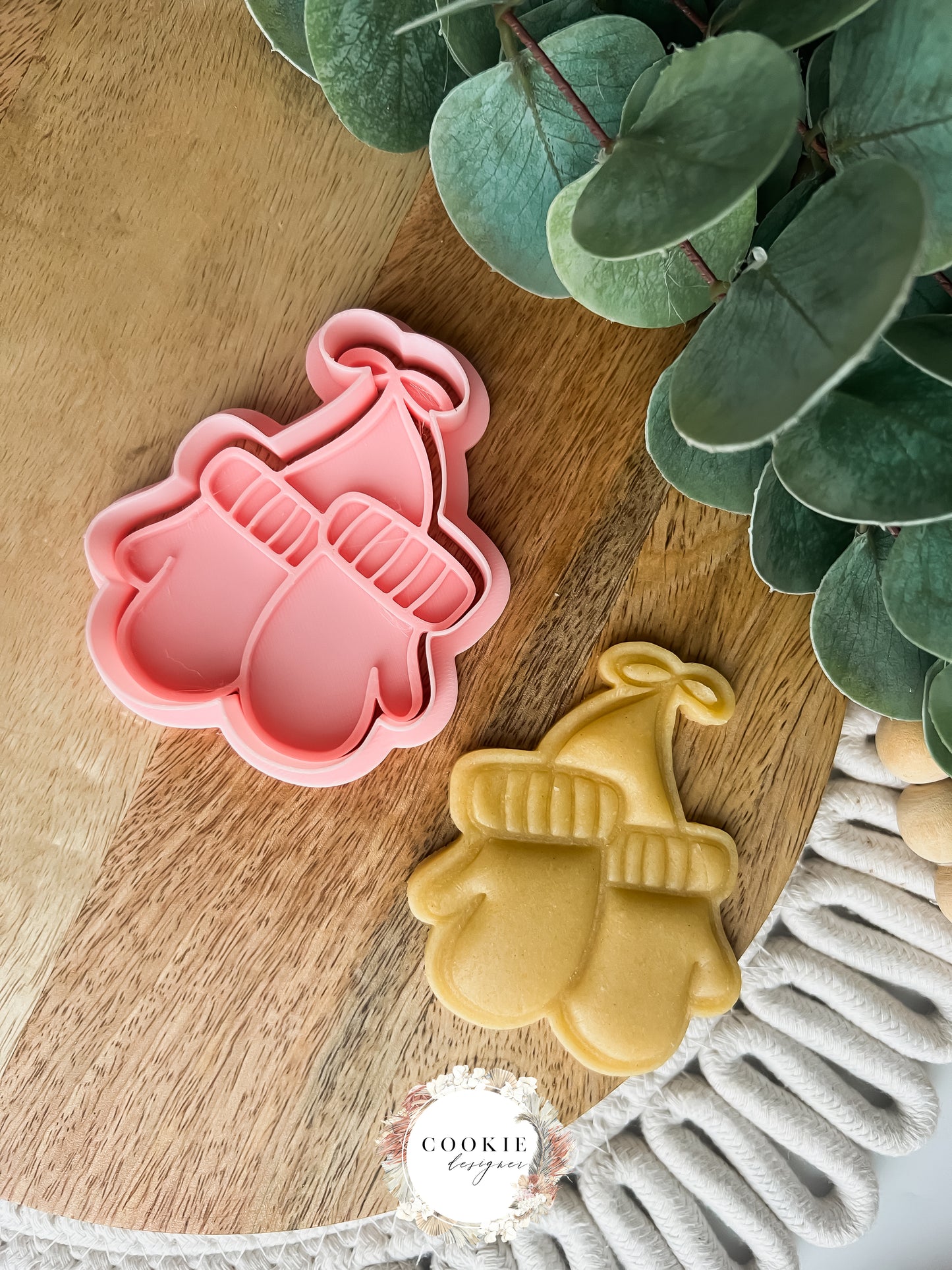 Julevotter Stempel + Utstikker - Utstikkersett