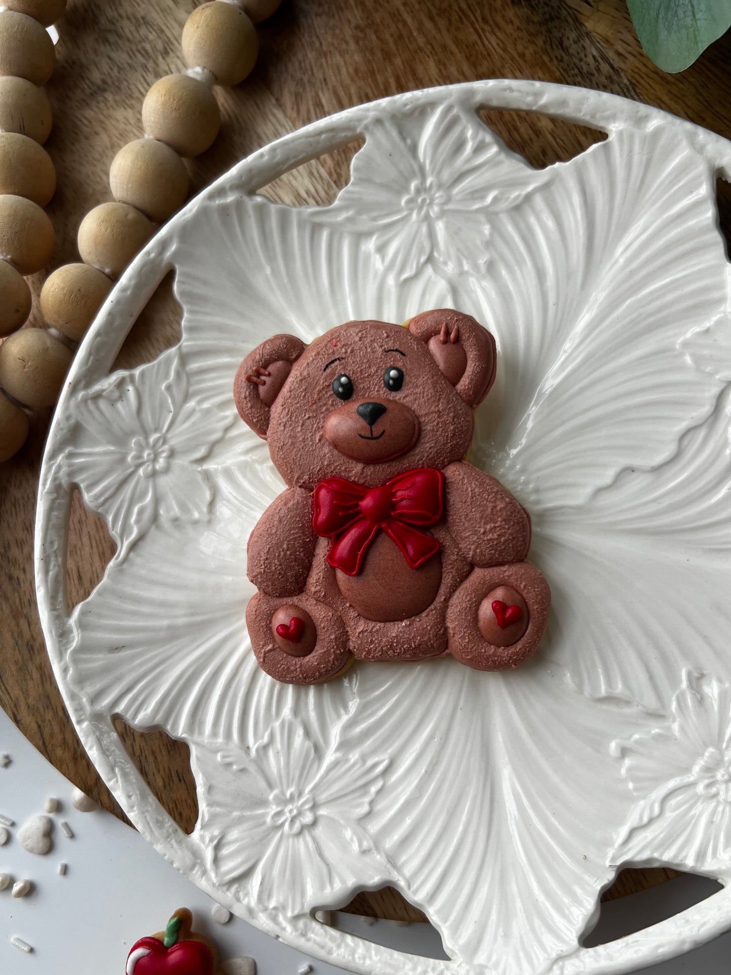 Valentineskjeks Teddybjørn