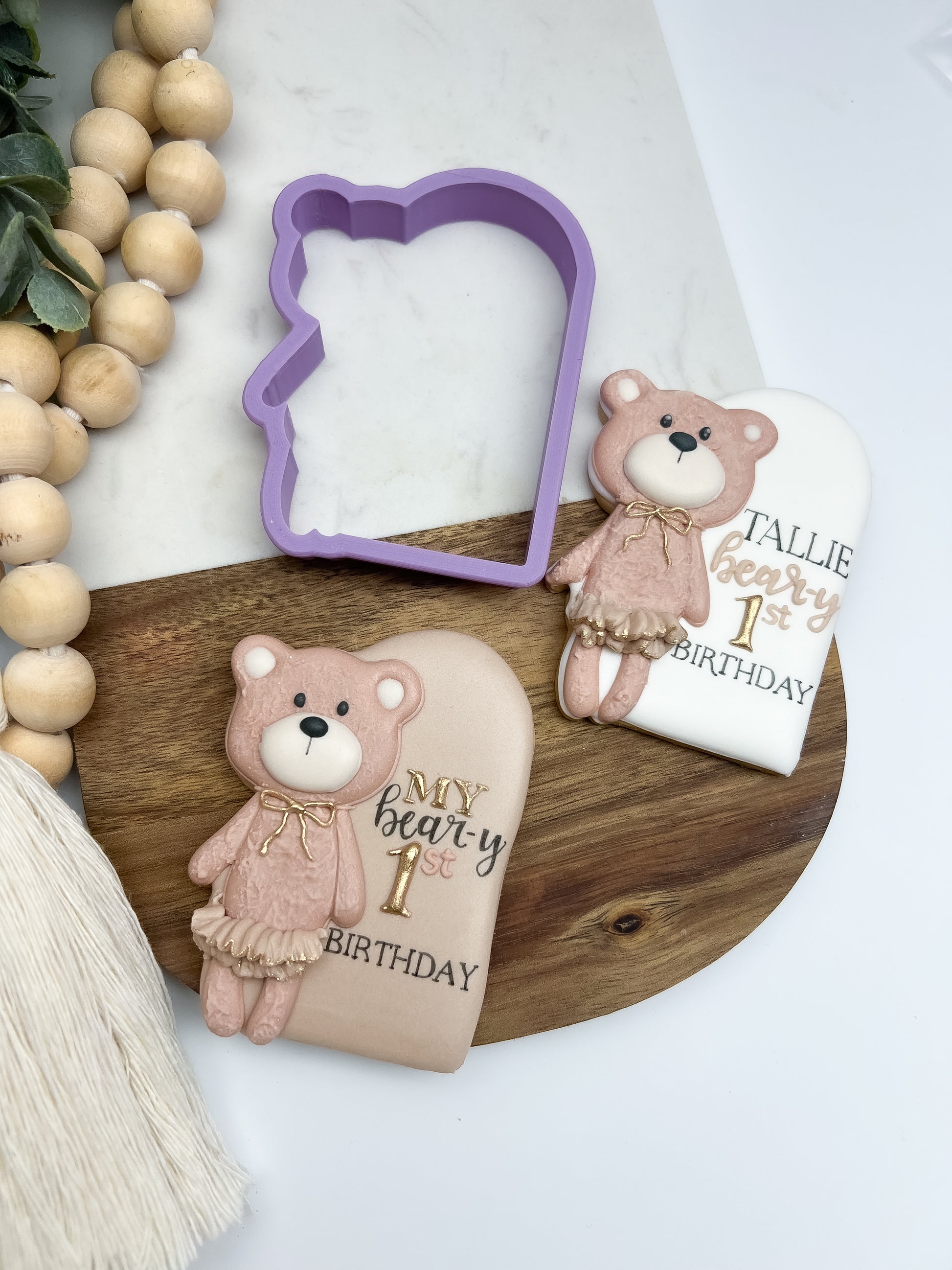 dåp cookiesc nyfødt babyshower bjørn cookies oslo bergen norway norge cookiedesigner 