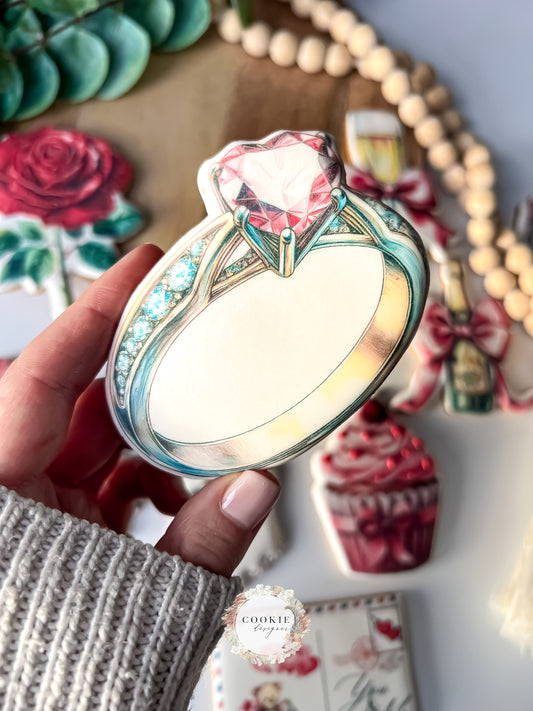 wedding ring cookies 