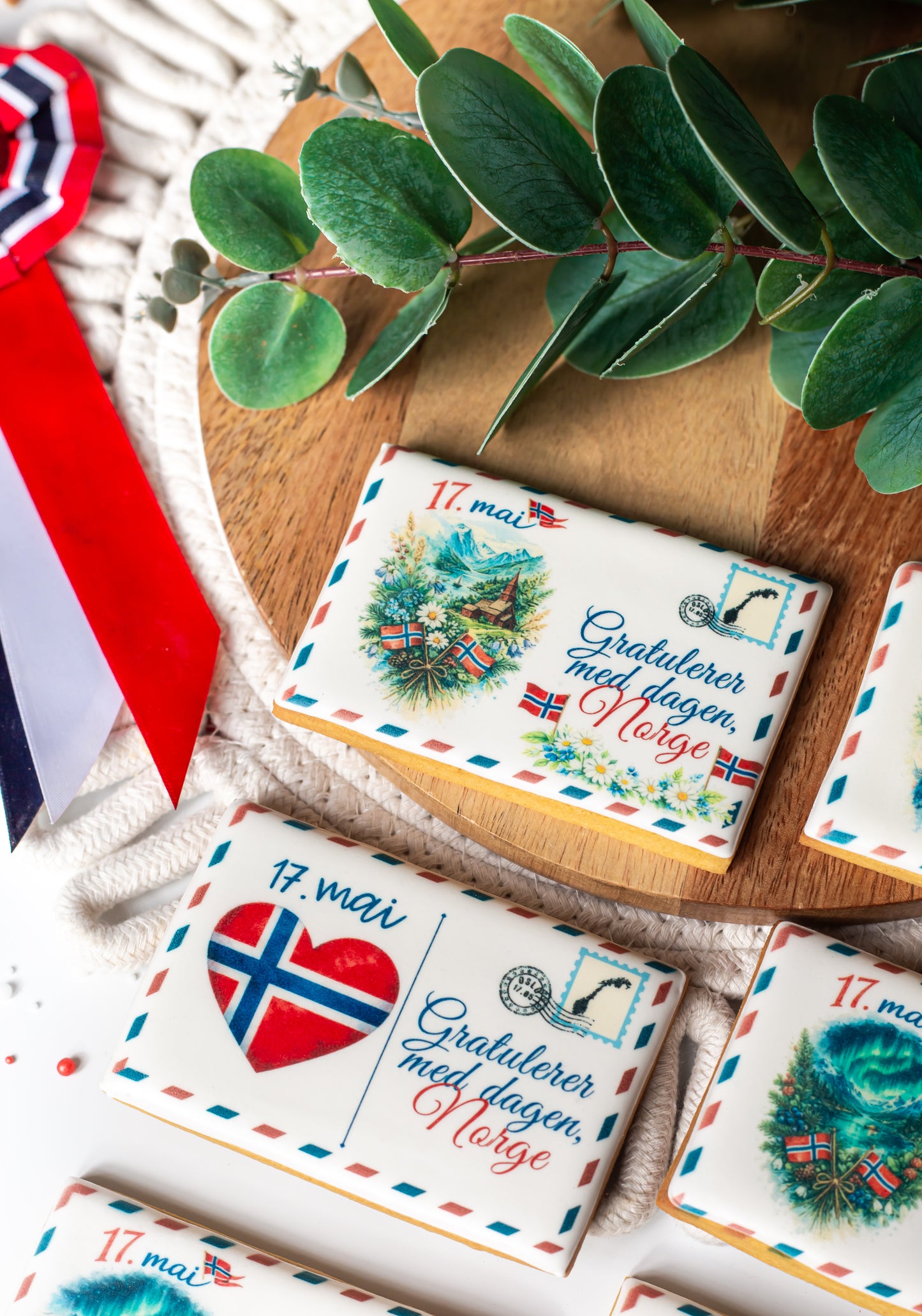 norsk natur bedrift cookiedesigner