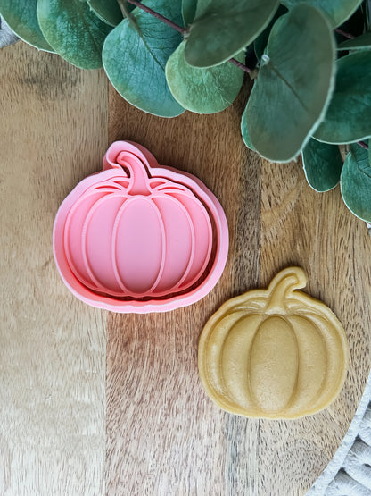 Gresskar Stempel + Halloween Utstikker - Utstikkersett