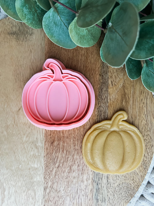 Gresskar Stempel + Halloween Utstikker - Utstikkersett