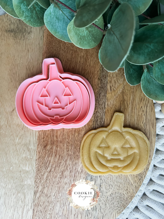 Gresskar nr 2 Stempel + Halloween Utstikker - Utstikkersett