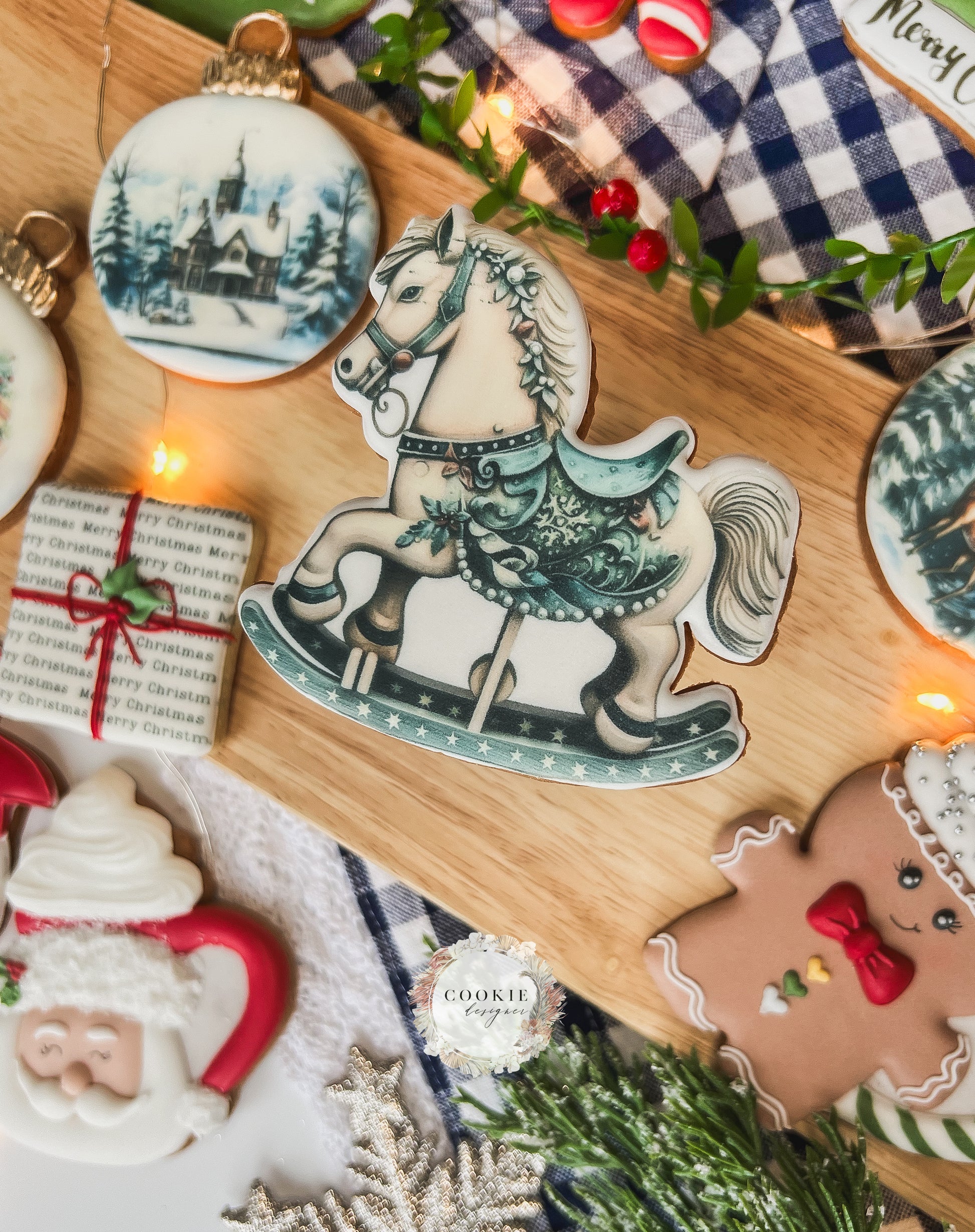 rocking horse cookies eddie printer