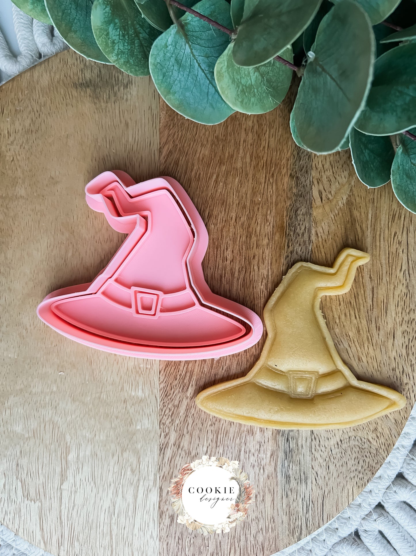 Hekse­hatt Stempel + Halloween Utstikker - Utstikkersett