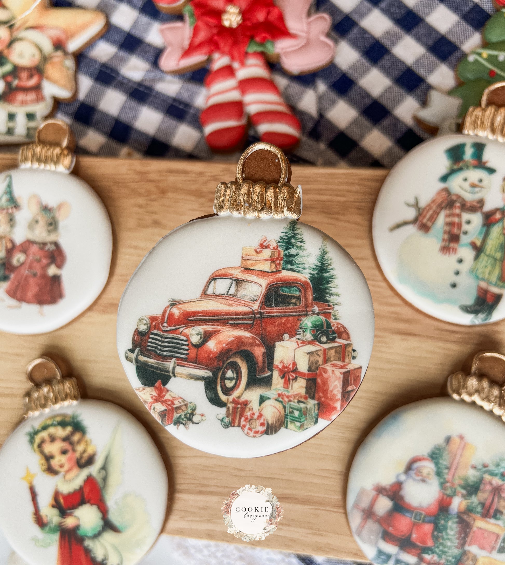 christmas car truck gaver cookies kjeks