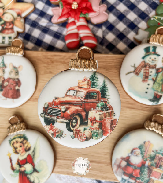 christmas car truck gaver cookies kjeks