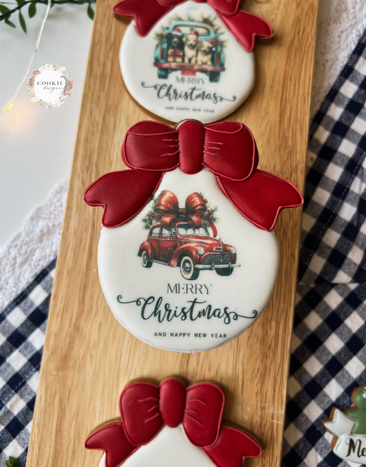 christmas car cookies jule kjeks