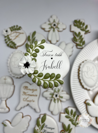 tusen takk konfirmasjon cookies