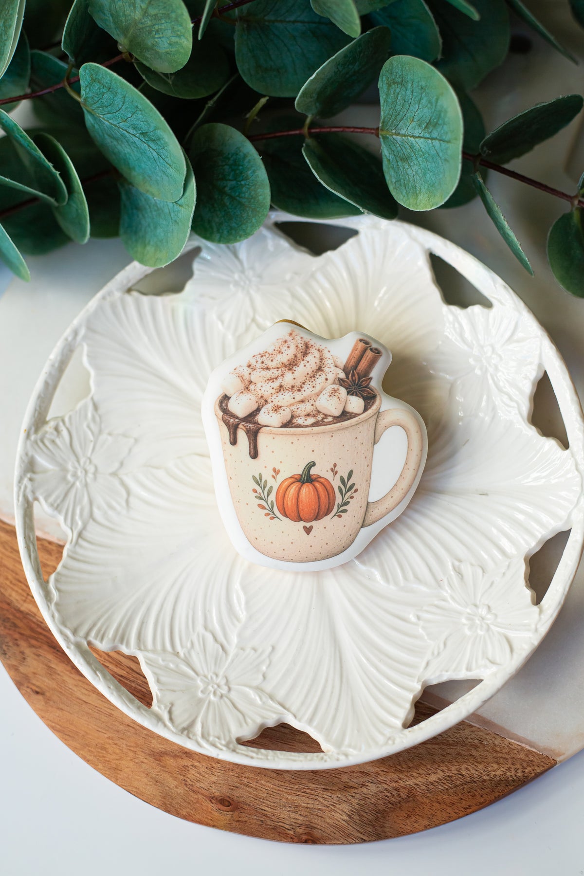 Halloween Kjeks Kopp Pumpkin Spice Latte