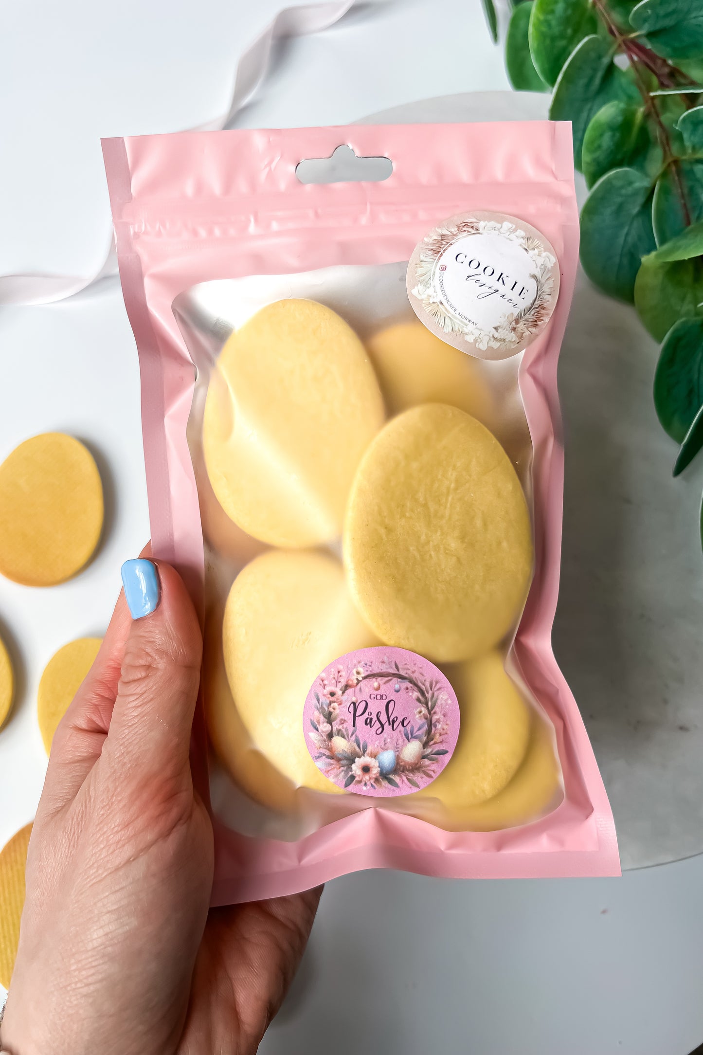 påskeegg kjeks småkaker spiselige gaver