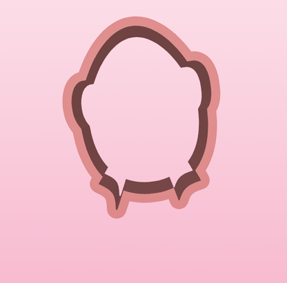 Utstikker Påskeegg med sløyfe