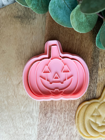 Gresskar nr 2 Stempel + Halloween Utstikker - Utstikkersett