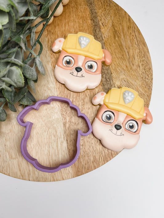 rubble cookie cutter utstikker paw patrol